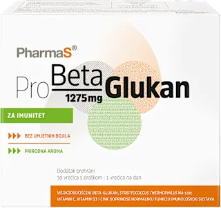 Pro Beta Glukan - dodatak prehrani sa sladilom, vrećice s praškom za pripremu napitka, 30 kom.