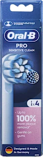 Pro zamjenska glava Sensitive Clean, 4 kom.