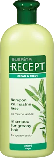 Recept Clean & Fresh šampon za masnu kosu, 400 ml
