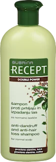 Recept Double Power šampon za kosu – protiv prhuti i ispadanja kose, 400 ml