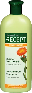 Recept Sensitive Action šampon protiv peruti, 400 ml