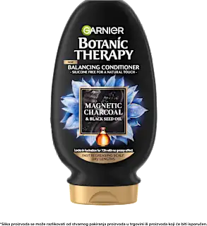 Regenerator za kosu Botanic Therapy – Magnetic Charcoal & Black Seed Oil, 200 ml