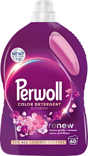 renew Color tekući deterdžent za šareno rublje – Blossom, 60 pranja, 3 l