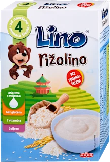 Rižolino žitna kašica, 4 + mj., 150 g