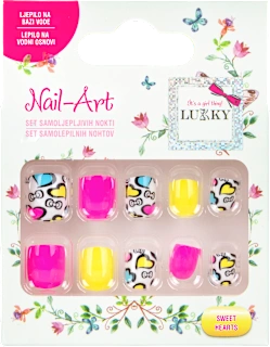 Samoljepljivi nokti – Sweethearts, 10 kom.