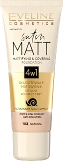 satin Matt 4u1 tekući puder – 103 Natural, 30 ml