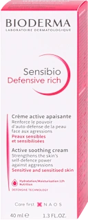 Sensibio Defensive rich krema, 40 ml