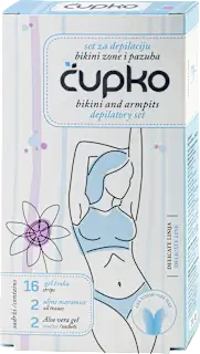 Set za depilaciju bikini zone i pazuha, 16 kom.