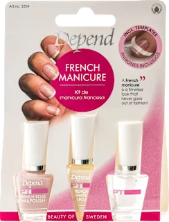 Set za francusku manikuru – Pink, 3 kom.