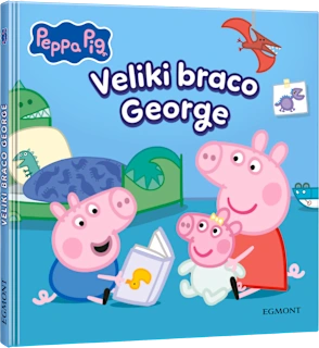 Slikovnica Peppa Pig Veliki braco George, 1 kom.