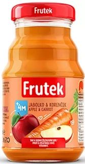 Sok od jabuke i mrkve, 4+ mj., 125 ml