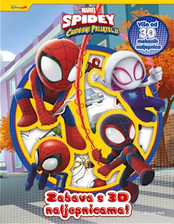 Spidey – Zabava s 3D naljepnicama, 1 kom.