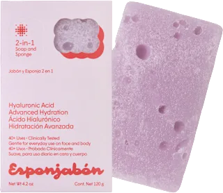 Spužvica sa sapunom Hyaluronic Acid 2u1, 1 kom.