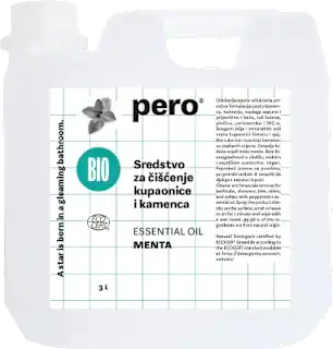 Sredstvo za čišćenje kupaonice i kamenca – menta, 3 l