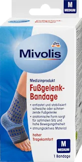 Steznik za gležanj, vel. M, 1 kom.