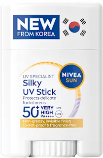 Stik za zaštitu lica od sunca Silky UV Stick, SPF 50+, 15 g