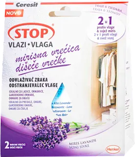 Stop vlazi odstranjivač vlage, 2 kom.