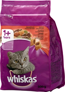 Suha hrana za odrasle mačke – govedina i mrkva, 300 g