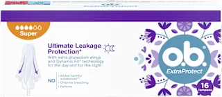 Tamponi ExtraProtect – super, 16 kom.