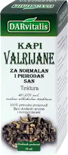 Tinktura u kapima – valerijana, 50 ml