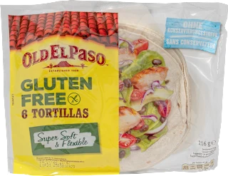Tortilja bez glutena, 216 g