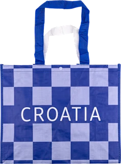 Trajna torba Croatia – plava, 1 kom.