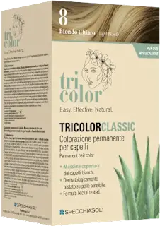 Tricolor boja za kosu – 8 Light Blonde, 232 ml