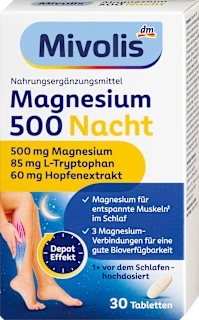 Trostruki magnezij 500 za noć, 30 kom.