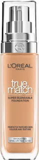 true match tekući puder – 7.D/7.W Golden Amber, 30 ml