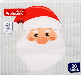 Ubrusi Santa, 33 x 33 cm, 20 kom.