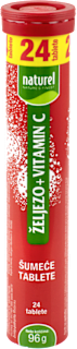 Šumeće tablete – željezo + vitamin C, 24 kom.