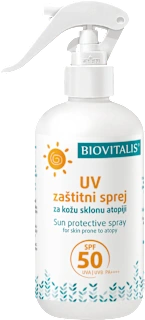 UV zaštitni sprej za kožu sklonu atopiji, SPF 50, 250 ml