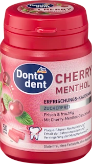 Žvakaća guma bez šećera - Cherry Mentho, 50 kom.