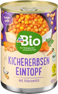 Varivo od slanutka s kokosovim mlijekom, 400 g