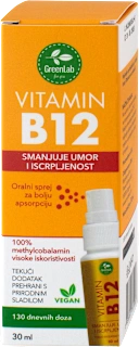 Vitamin B12 u spreju, 30 ml
