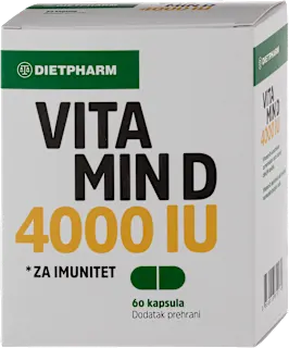 Vitamin D 4000 IU kapsule, 60 kom.