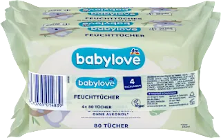 Vlažne maramice s aloe verom i ekstraktom kamilice, 4 x 80 kom., 320 kom.
