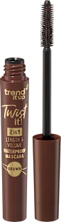 Vodootporna maskara Twist it! Length & Volume – Brown, 7 ml