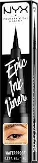 Vodootporni tekući tuš za oči u flomasteru Epic Ink Liner – 01 Black, 1 ml