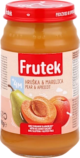 Voćna kašica od marelice i kruške, 4+mj., 190 g