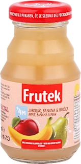 Voćni nektar od banane i jabuke, 4+mj., 125 ml