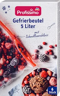Vrećice s patentnim zatvaračem – 5 l, 6 kom.