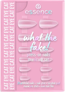 what the fake! umjetni nokti – 02 Cat Eye, 1 kom.