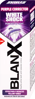 White Shock pasta za zube – Purple Corrector, 75 ml