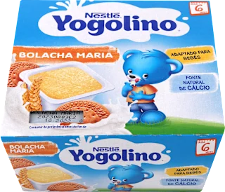 Yogolino mliječni desret s keksom, 6+mj., 400 g
