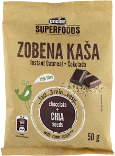 Zobena kaša – čokolada i chia, 50 g