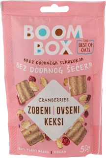 Zobeni keksi - brusnica, 50 g