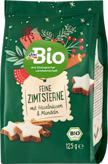Zvjezdice s cimetom, lješnjacima i bademima, 125 g