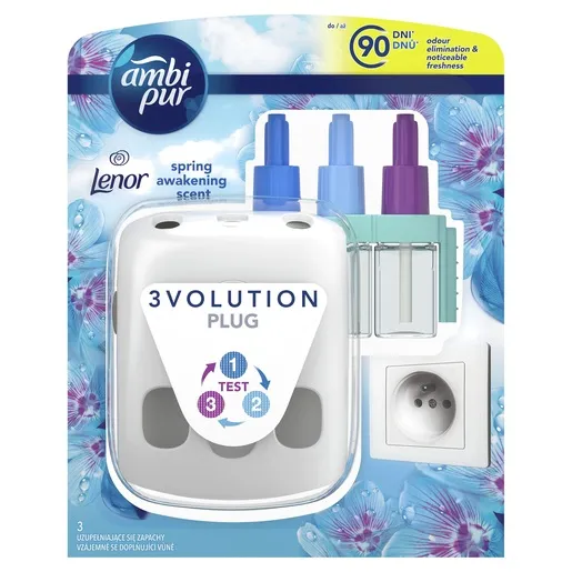 Ambi Pur 3volution miris Lenor Spring Awakening, električni aparat za osvježavanje zraka, 20 ml