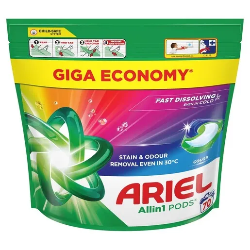 Ariel gel kapsule Color Fresh, 70 kom